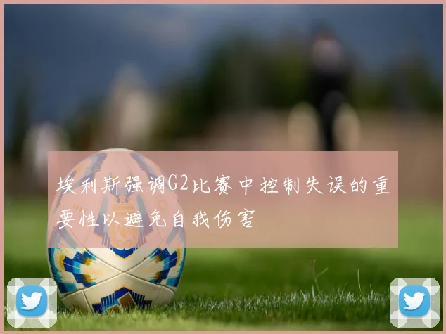 埃利斯强调G2比赛中控制失误的重要性以避免自我伤害